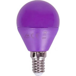 Λάμπα LED G45 E14 4W σε Μωβ Χρώμα Aigostar