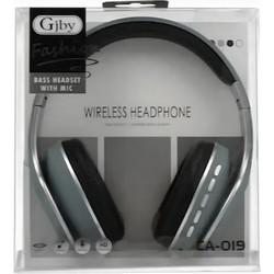 GJBY CA-019 Ασύρματα Bluetooth Ακουστικά On Ear Μπλε