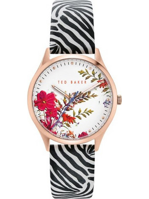 Ted Baker Ανδρικό Ρολόι με Μπλε Δερμάτινο Λουράκι BKPMGS001