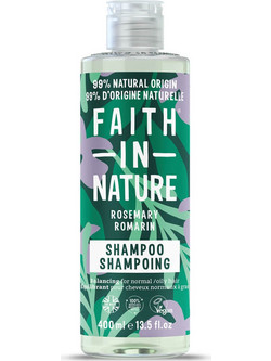 Faith In Nature Rosemary Φυτικό Σαμπουάν για Επανόρθωση για Λιπαρά Μαλλιά 400ml