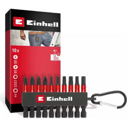 Einhell 49118634 - Σετ μύτες 10τμχ Impact 50mm Snap