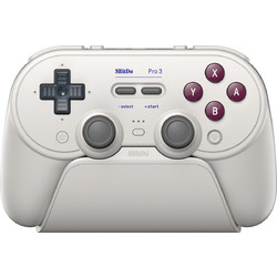 8Bitdo - Pro 3 Bluetooth Gamepad G Classic - Grey - PC