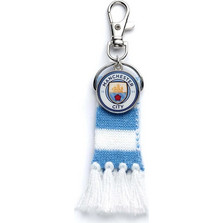 Backpack Hanger Manchester City FC - Blue Scarf and Crest MCBH0002