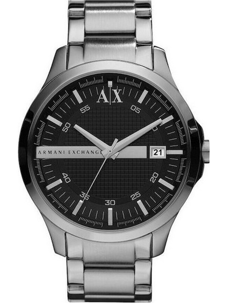 Armani Exchange Ανδρικό Ρολόι με Ασημί Μεταλλικό Μπρασελέ AX2103