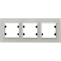 KAREA ΠΛΑΙΣΙΟ 3ΠΛΟ ΟΡΙΖ. ΑΚΡΥΛΙΚΟ ΛΕΥΚΟ MAKEL MAKEL - 2-M80155703