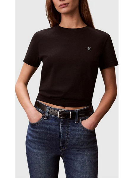 CALVIN KLEIN JEANS Archive Jersey Crew Tee EU LV047B224G-UB1 Black