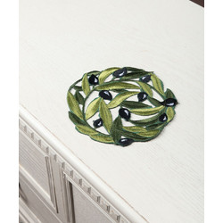 Σουβέρ 2352 (15cm) μαύρη ελιά