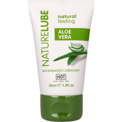 HOT Naturelube Aloe Vera Λιπαντικό Gel Νερού Κόλπου & Πρωκτού 30ml
