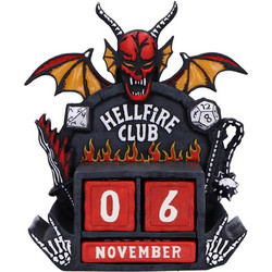 Nemesis Now: Stranger Things - Hellfire Club Perpetual Calendar (B7350C25)
