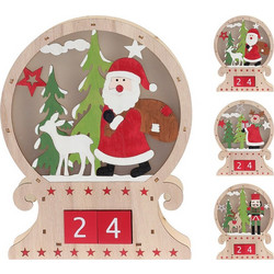 ΜΑΓΙΚΆ ΗΜΕΡΟΛΌΓΙΑ ADVENT CALENDAR CLOCK WITH LED DH8065340