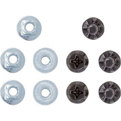 DRAKE HEELCUP TO BASE SCREW+INSERT/NUT 2PCS