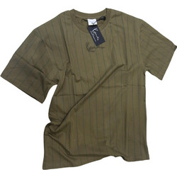 KARL KANI SMALL SIGNATURE ESSENTIAL PINSTRIPE GREEN KM-TE021-104-16IND