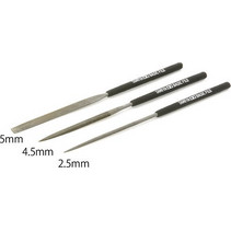 Tamiya 74104 Basic File Set Smooth Double Cut 3 pcs