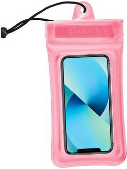 Waterproof Θήκη Devia Floating για Smartphones έως 7.0'' Ροζ N60257