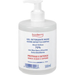 Boderm Hand Cleansing Gel Αντισηπτικό Gel Χεριών με Αντλία 500ml