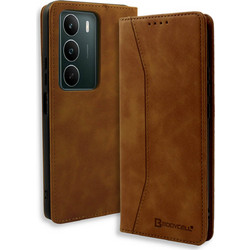 Bodycell Book Case Brown (Realme C71)