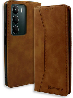 Bodycell Book Case Brown (Realme C71)