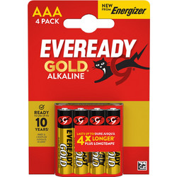 Eveready Gold AAA 4τμχ