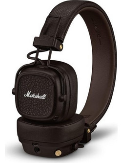 Marshal Major V Ενσύρματα & Ασύρματα Bluetooth Ακουστικά On Ear Καφέ