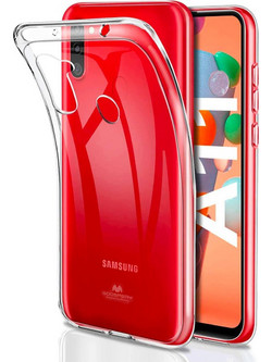 Θήκη Jelly Goospery για Samsung A11 A115F M11 M115F Διάφανο