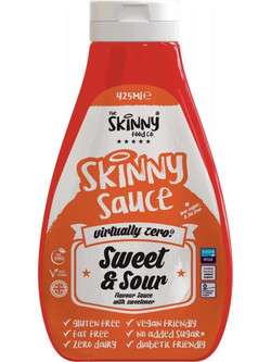 Sweet & Sour Sauce Virtually Zero Calorie 425ml The Skinny Food Co