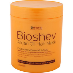 Bioshev Argan Oil Μάσκα Μαλλιών για Ξηρά & Ταλαιπωρημένα Μαλλιά 1lt