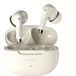 Philips 2000 SERIES Earbuds ΤΑΤ2020 Handsfree Ακουστικά με Θήκη Φόρτισης Λευκό