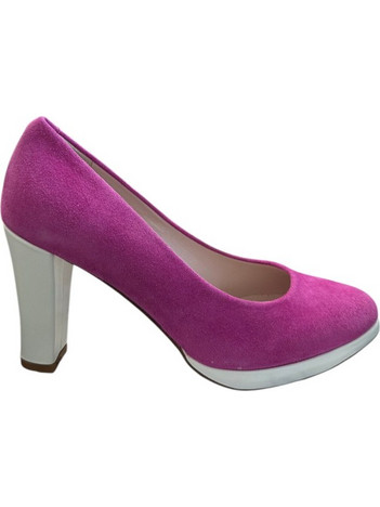 Γυναικείες Γόβες Carel Euterpe15 White/Fuchsia