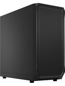 Fractal Design Focus 2 Solid Black Midi Tower Κουτί Υπολογιστή RGB