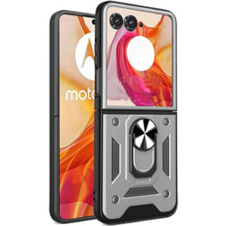 Bodycell Armor Slide Θήκη Silver (Motorola Razr 60 / Razr 60 Ultra)