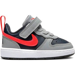 Nike Court Borough Παιδικά Sneakers Ανθρακί DV5458-003