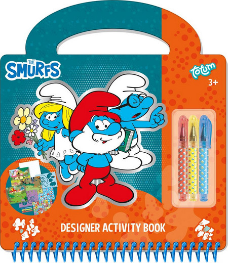 Totum: The Smurfs - Designer Activity Book (TT750081)