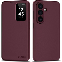 Tech-Protect Smart Wallet Θήκη Βιβλίο Burgundy (Samsung Galaxy A57 5G)
