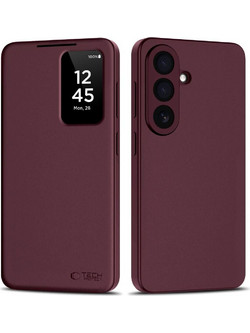 Tech-Protect Smart Wallet Θήκη Βιβλίο Burgundy (Samsung Galaxy A57 5G)