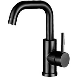 Μπαταρία νιπτήρα μαύρη ματ GLORIA Rota-U 38-3124 383124GL