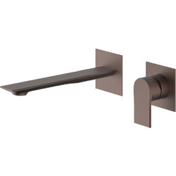 Μπαταρία Νιπτήρα Εντοιχισμένη Bourbon Metal Teorema Slope 230930 230930