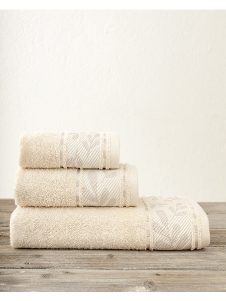 Σετ Πετσέτες (30x50 50x90 70x140) - Leasly Salmon της Kocoon Home 100% Cotton, 420 gsm Σετ (1 x 30x50 1 x 50x90 1 x 70x140)
