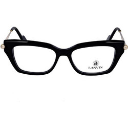 Lanvin LNV2631 001 Γυναικείος Σκελετός Γυαλιών Οράσεως Κοκάλινος Μεταλλικός Χρυσός Μαύρος