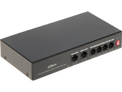 Dahua PFS3006-4ET-36 Unmanaged L2 Switch με 4 Θύρες Ethernet 1Gbps και 2 SFP Θύρες
