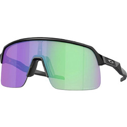Oakley OO9463 49 Γυαλιά Ηλίου Μάσκα Κοκάλινα Μαύρα Μπεζ με Πράσινο Καθρέπτης Φακό