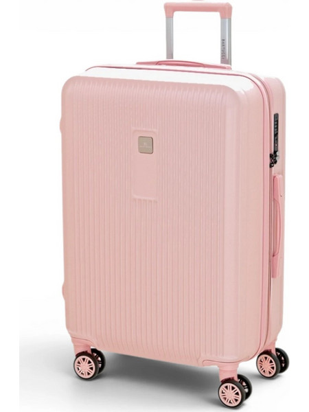 Bartuggi 712-80124 Βαλίτσα Μεγάλη 77x52x32cm με 4 Ρόδες Ροζ