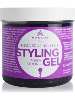 Kallos KJMN Mega Strong Gel Μαλλιών Πολύ Δυνατό Κράτημα 275ml