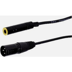 Καλώδιο Μικροφώνου GBC 14.1702.56 6 m - XLR Αρσενικό σε 6.3 mm Θηλυκό & Επίχρυσο
