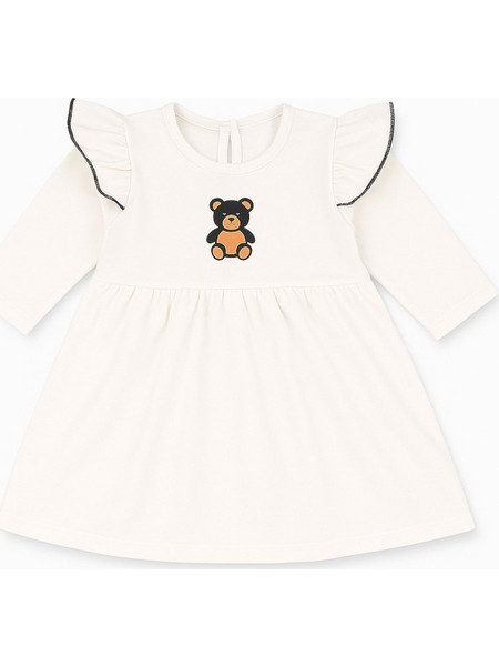 Φορεματάκι 56cm Teddy Bear White