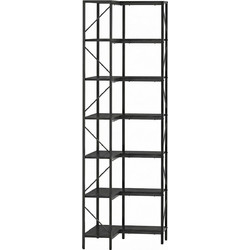 HOMCOM Γωνιακή Βιβλιοθήκη 836-610V80BK