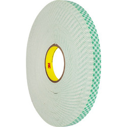 GloboStar(R) 79957 3M 4026 Original Foam Αυτοκόλλητη Ταινία Διπλής Όψης Π19mm x Μ33 Μέτρα