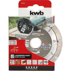 KWB ΔΙΑΜΑΝΤΟΔΙΣΚΟΣ ΣΕΙΡΑ BLACK 115mm (49723140)