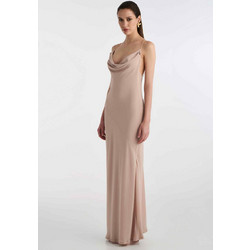 Slip Crepe Dress Ecai