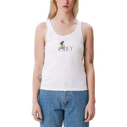 Obey Γυναικεία αμάνικη μπλούζα Growth Luna Tank 263412102-WHT