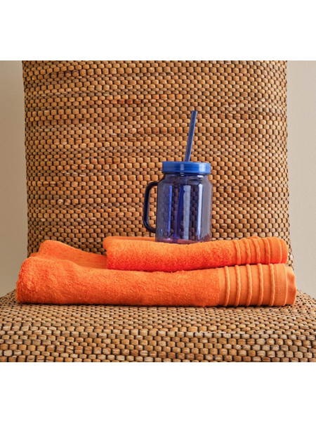 Πετσέτα Προσώπου Baboo Orange Modal -Cotton Cokitex (50x100) 1Τεμ
